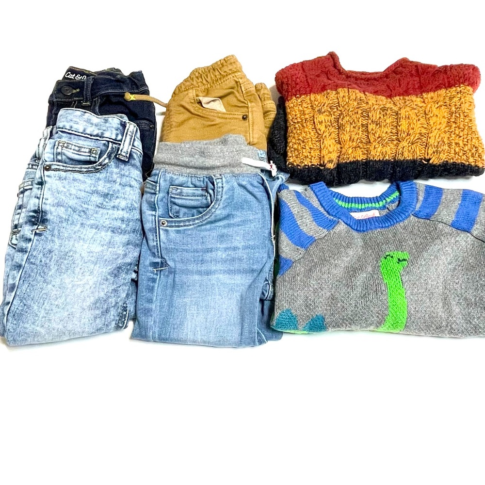 Cat and Jack Jeans and Sweaters